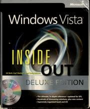 Tapa de Windows Vista inside out