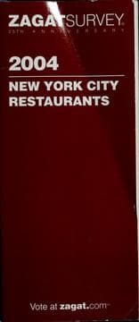 Tapa de Zagat Survey