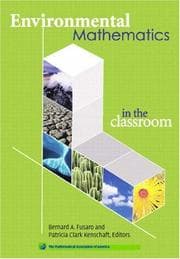 Tapa de Environmental mathematics in the classroom