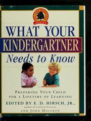 Tapa de What your kindergartner needs to know
