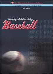 Tapa de Teaching statistics using baseball