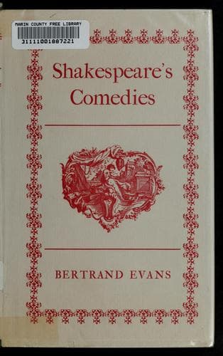 Tapa de Shakespeare's comedies
