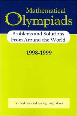 Tapa de Mathematical Olympiads 1998-1999