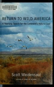 Tapa de Return to wild America