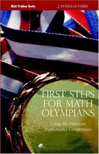 Tapa de First Steps for Math Olympians