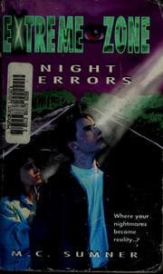 Tapa de Night terrors