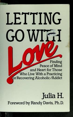 Tapa de Letting go with love