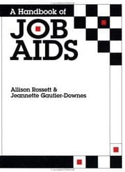 Tapa de A handbook of job aids