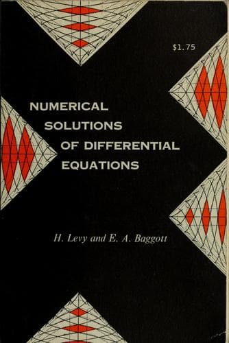 Tapa de Numerical solutions of differential equations