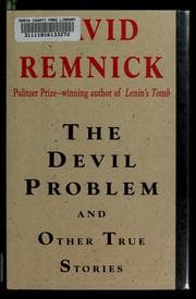 Tapa de The devil problem and other true stories