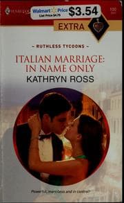 Tapa de Italian marriage, in name only