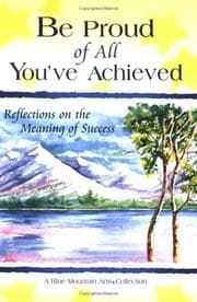 Tapa de Be Proud of All You'Ve Achieved