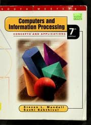 Tapa de Computers and information processing