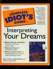 Tapa de The complete idiot's guide to interpreting your dreams
