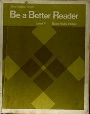 Tapa de Be a better reader