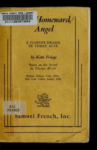 Tapa de Look homeward, angel