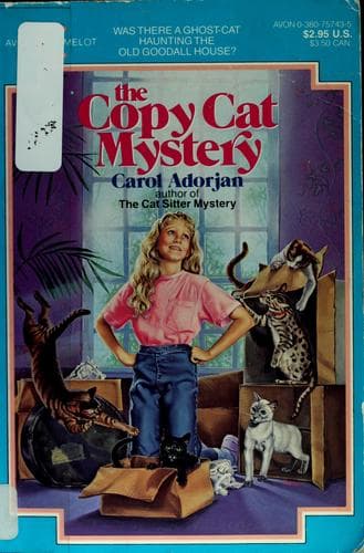 Tapa de Copy cat mystery