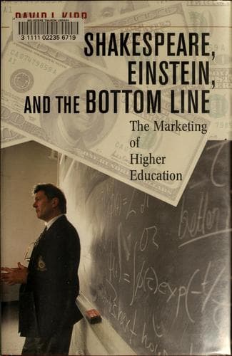 Tapa de Shakespeare, Einstein, and the bottom line