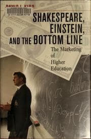 Tapa de Shakespeare, Einstein, and the bottom line
