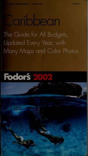 Tapa de Fodor's 2002 Caribbean