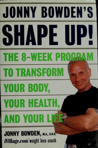 Tapa de Jonny Bowden's shape up!