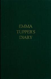 Tapa de Emma Tupper's diary