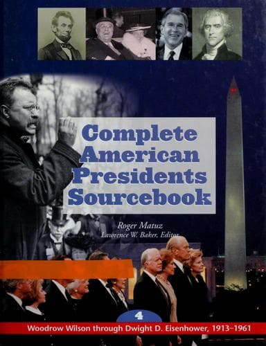 Tapa de Complete American presidents sourcebook