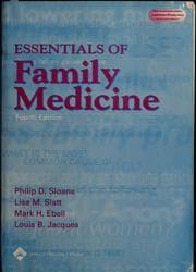 Tapa de Essentials of family medicine