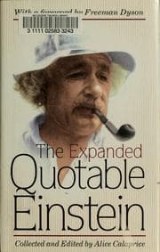 Tapa de The expanded quotable Einstein