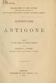 Tapa de Antigone
