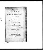 Tapa de Letters from General Washington to several of his friends in June and July, 1776