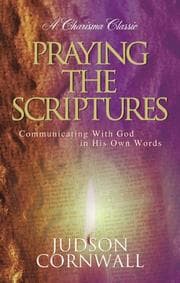 Tapa de Praying the scriptures