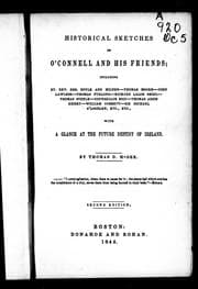 Tapa de Historical sketches of O'Connell and his friends
