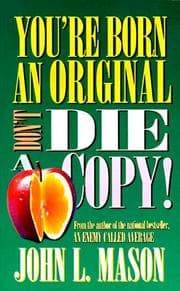 Tapa de You're born an original, don't die a copy!
