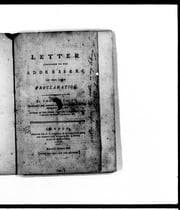Tapa de Letter addressed to the addressers, on the late proclamation