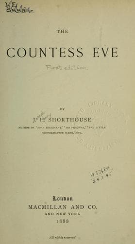 Tapa de The Countess Eve
