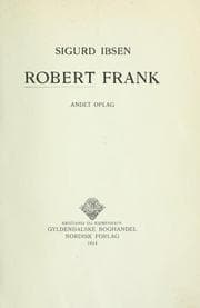 Tapa de Robert Frank