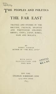 Tapa de The peoples and politics of the Far East