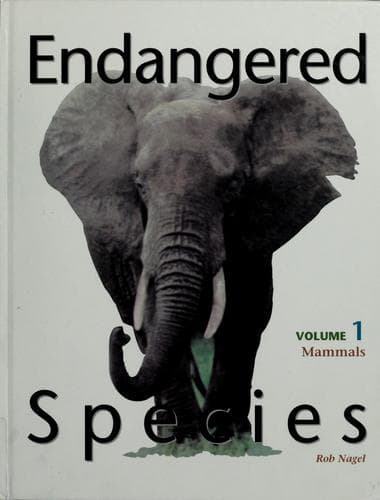 Tapa de Endangered species