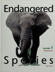 Tapa de Endangered species