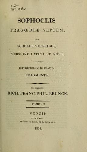 Tapa de Tragoediae septem