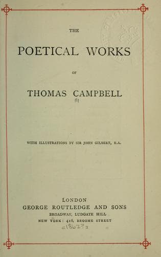 Tapa de Poetical works