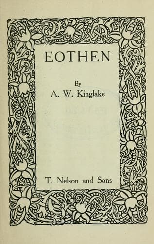 Tapa de Eothen