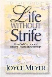 Tapa de Life without strife