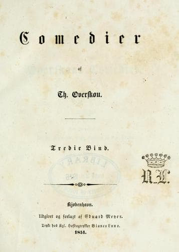 Tapa de Comedier