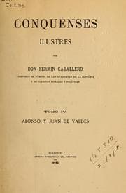 Tapa de Alonso y Juan de Valdés