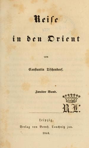 Tapa de Reise in den Orient