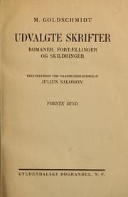 Tapa de Utvalgte skrifter, romaner, fortaellinger og skildringer