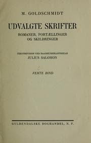 Tapa de Utvalgte skrifter, romaner, fortaellinger og skildringer