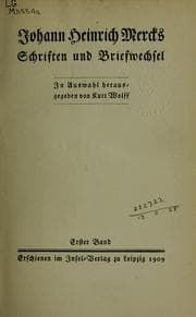 Tapa de Schriften und Briefwechsel